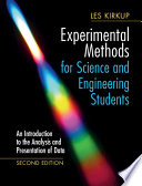 Experimental methods for science and engineering students : an introduction to the analysis and presentation of data [E-Book] /