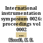 International instrumentation symposium 0026: proceedings vol 0002 : Seattle, WA, 05.05.80-08.05.80.