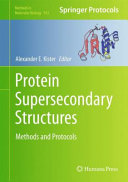 Protein Supersecondary Structures [E-Book]/