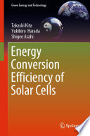 Energy Conversion Efficiency of Solar Cells [E-Book] /
