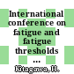 International conference on fatigue and fatigue thresholds 0004: proceedings vol 0002 : Fatigue 1990: proceedings vol 0002 : Honolulu, HI, 15.07.90-20.07.90.