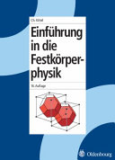Einführung in die Festkörperphysik /
