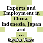 Exports and Employment in China, Indonesia, Japan and Korea [E-Book] /