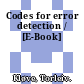 Codes for error detection / [E-Book]