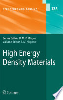 High Energy Density Materials [E-Book] /