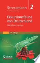 Exkursionsfauna von Deutschland [E-Book] : Band 2 Wirbellose: Insekten /