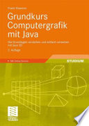Grundkurs Computergrafik mit Java [E-Book] : Die Grundlagen verstehen und einfach umsetzen mit Java 3D /