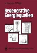 Regenerative Energiequellen : Lehrbuch /