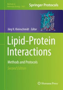 Lipid-Protein Interactions [E-Book] : Methods and Protocols /