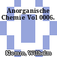 Anorganische Chemie Vol 0006.