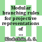 Modular branching rules for projective representations of symmetric groups and lowering operators for the supergroup Q(n) [E-Book] /