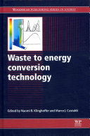 Waste to energy conversion technology [E-Book] /