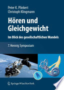 Hören und Gleichgewicht [E-Book] : Im Blick des gesellschaftlichen Wandels 7. Hennig-Symposium, Heidelberg /