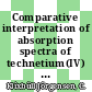 Comparative interpretation of absorption spectra of technetium(IV) and rhenium(IV) hexahalides [E-Book] /
