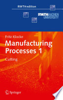 Manufacturing Processes 1 [E-Book] : Cutting /