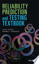 Reliability prediction and testing textbook [E-Book] /