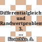 Differentialgleichungen und Randwertprobleme. 3. Anwendungen der Differentialgleichungen : Lehrbuch für Naturwissenschaftler und Ingenieure /