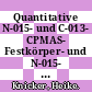 Quantitative N-015- und C-013- CPMAS- Festkörper- und N-015- Flüssigkeits- NMR- Spektroskopie an Pflanzenkomposten und natürlichen Böden.