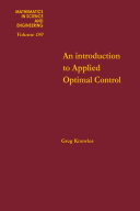 An introduction to applied optimal control [E-Book] /