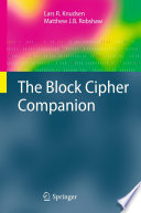 The Block Cipher Companion [E-Book] /