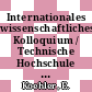 Internationales wissenschaftliches Kolloquium / Technische Hochschule Ilmenau. 36 : Tagungsband Ilmenau, 21.10.91-24.10.91.