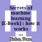 Secrets of machine learning [E-Book] : how it works and what it means for you /