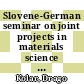 Slovene-German seminar on joint projects in materials science and technology. 1 : Portoroz, Oct. 2 - 4, 1994 /