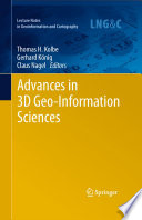 Advances in 3D Geo-Information Sciences [E-Book] /