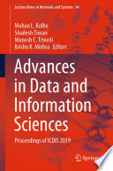 Advances in Data and Information Sciences [E-Book] : Proceedings of ICDIS 2019 /