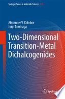 Two-Dimensional Transition-Metal Dichalcogenides [E-Book] /