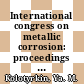 International congress on metallic corrosion: proceedings 0003, volume 01 : Korroziya metallov: trudy mezhdunarodnogo kongressa. 0003, t. 01 : Moskva, 05.66.