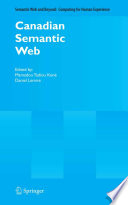 Canadian Semantic Web [E-Book] /