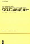 Deutsches Literatur-Lexikon . 19 . Das 20. Jahrhundert Hladej - Hohlbein : biographisch-bibliographisches Handbuch /