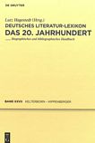 Deutsches Literatur-Lexikon . 27 . Das 20. Jahrhundert Kelterborn - Kippenberger : biographisch-bibliographisches Handbuch /