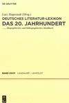 Deutsches Literatur-Lexikon . 35 . Das 20. Jahrhundert, Landauer - Lehfeldt : biographisch-bibliographisches Handbuch /