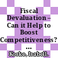 Fiscal Devaluation – Can it Help to Boost Competitiveness? [E-Book] /