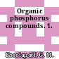 Organic phosphorus compounds. 1.