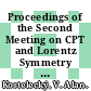 Proceedings of the Second Meeting on CPT and Lorentz Symmetry : Bloomington, USA, 15-18 August, 2001 [E-Book] /