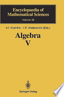 Algebra. 5. Homological algebra.