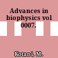 Advances in biophysics vol 0007.