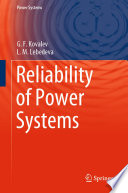Reliability of Power Systems [E-Book] /