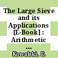 The Large Sieve and its Applications [E-Book] : Arithmetic Geometry, Random Walks and Discrete Groups /