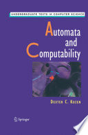Automata and computability [E-Book] /