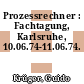 Prozessrechner : Fachtagung, Karlsruhe, 10.06.74-11.06.74.