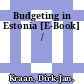 Budgeting in Estonia [E-Book] /