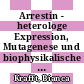 Arrestin - heterologe Expression, Mutagenese und biophysikalische Untersuchungen [E-Book] /