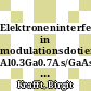 Elektroneninterferenzeffekte in modulationsdotierten Al0.3Ga0.7As/GaAs-Heterostrukturen [E-Book] /
