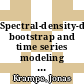 Spectral-density-driven bootstrap and time series modeling on dynamic networks [E-Book] /