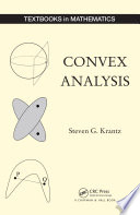 Convex analysis [E-Book] /