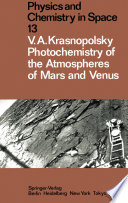 Photochemistry of the Atmospheres of Mars and Venus [E-Book] /